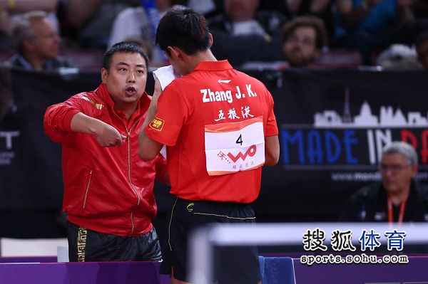 葡萄牙队碾压奥地利队，张继科统治全场