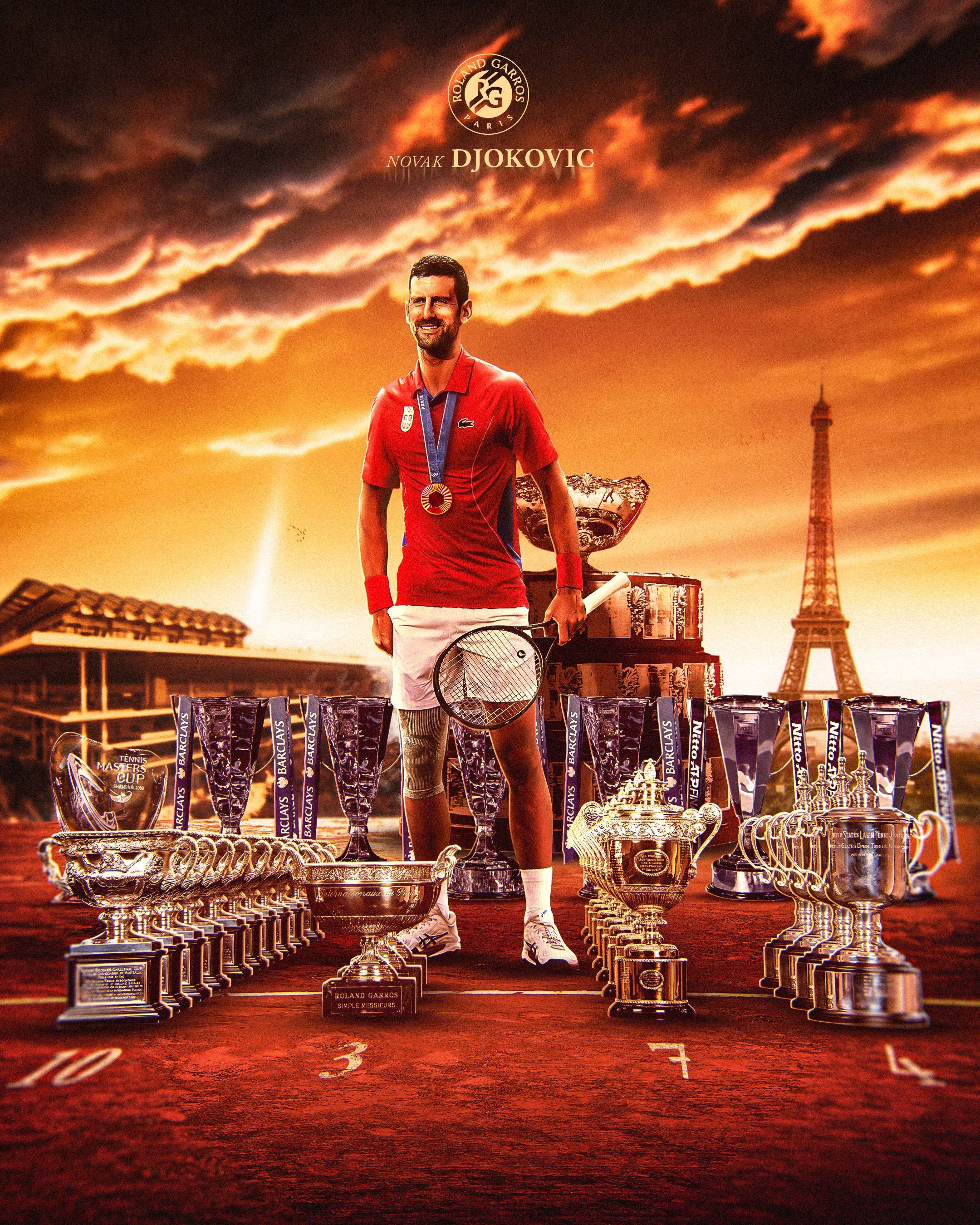 开云体育平台APP-澳网绝杀法网，德约科维奇扛起全队